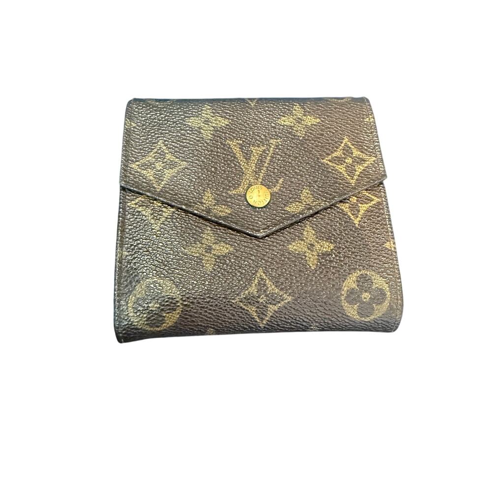 Louis Vuitton Monogram Elise Compact Wallet*COA included